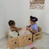 Zora Table & Chair Set for Toddlers (Double chair) - ZRA-TCS-003