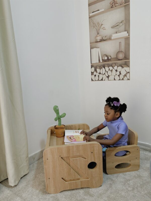 Zora Table & Chair Set for Toddlers - ZRA-TCS-001