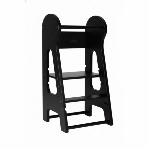 Zora Adjustable Learning Tower - Matte Black