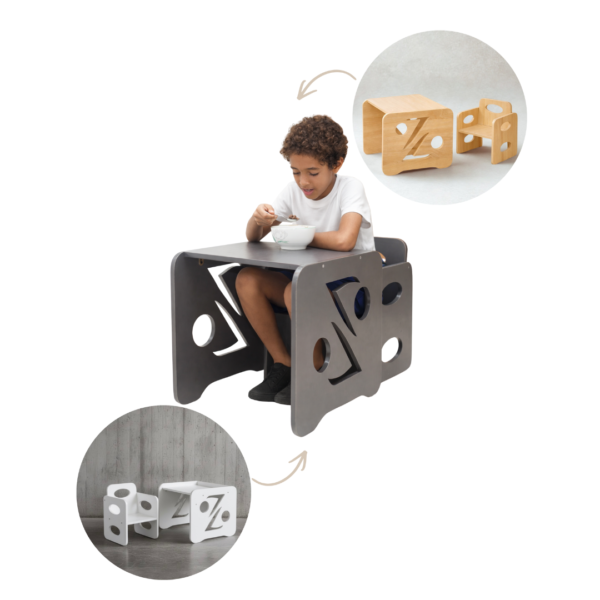 33 Single Board Table & Chair Sets (1 Table + 1 Chair)