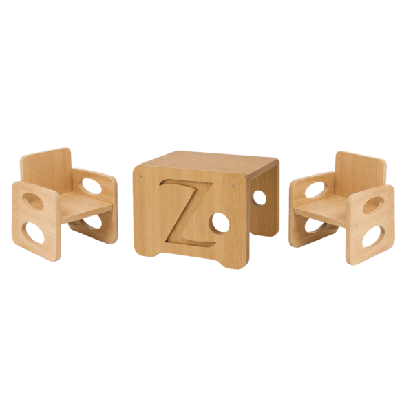 Double Board Table & Chair Sets (1 Table + 2 Chair)