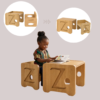 Double Board Table & Chair Sets (1 Table + 1 Chair)